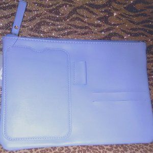 Eccolo deluxe office pouch blue NEW